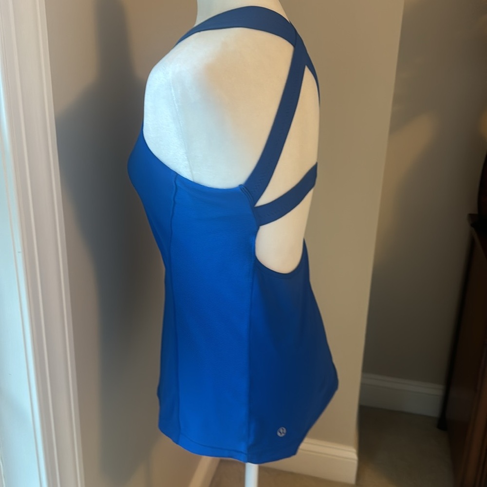 Lululemon Athletica tank top.